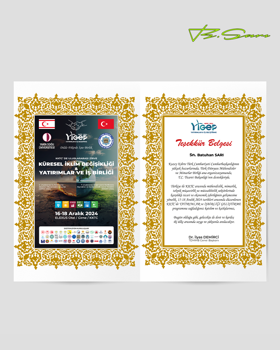 Küresel İklim Değişikliği & Yatırımlar ve İş Birliği Programı Tasarımları ve Dijital Çözümler