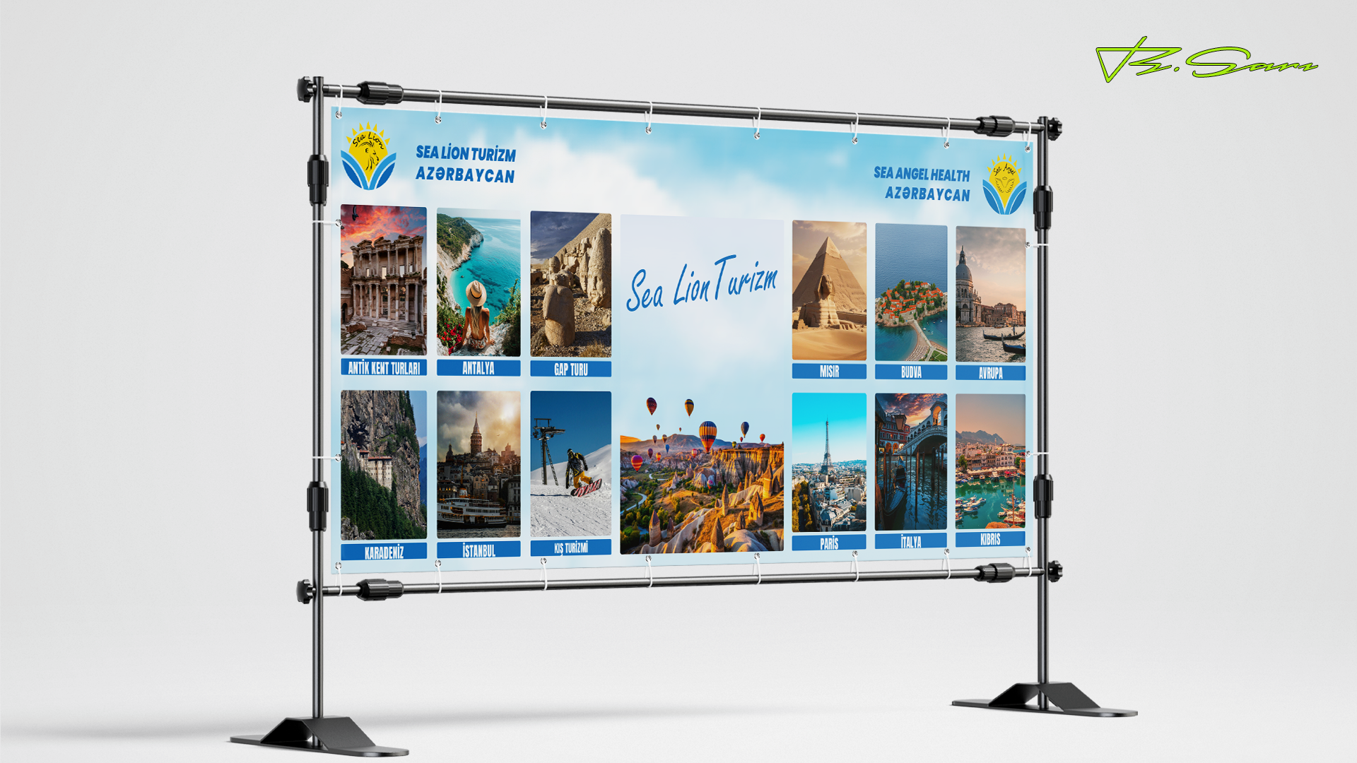 Sea Lion Turizm Bünyesinde Gerçekleştirilen Tasarım ve Dijital Çözümler