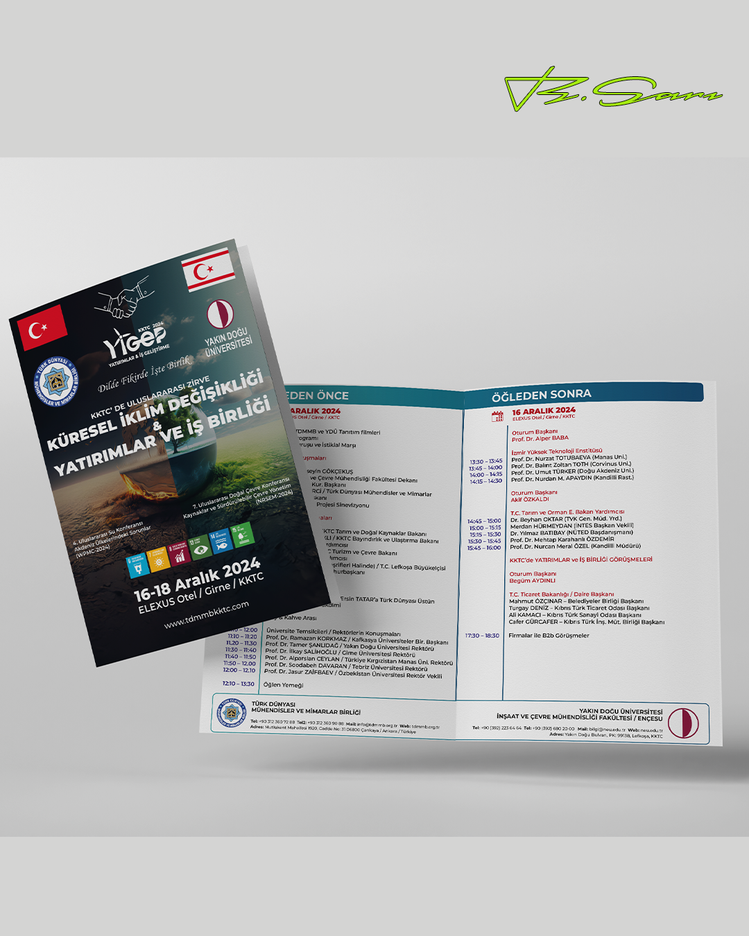 Küresel İklim Değişikliği & Yatırımlar ve İş Birliği Programı Tasarımları ve Dijital Çözümler