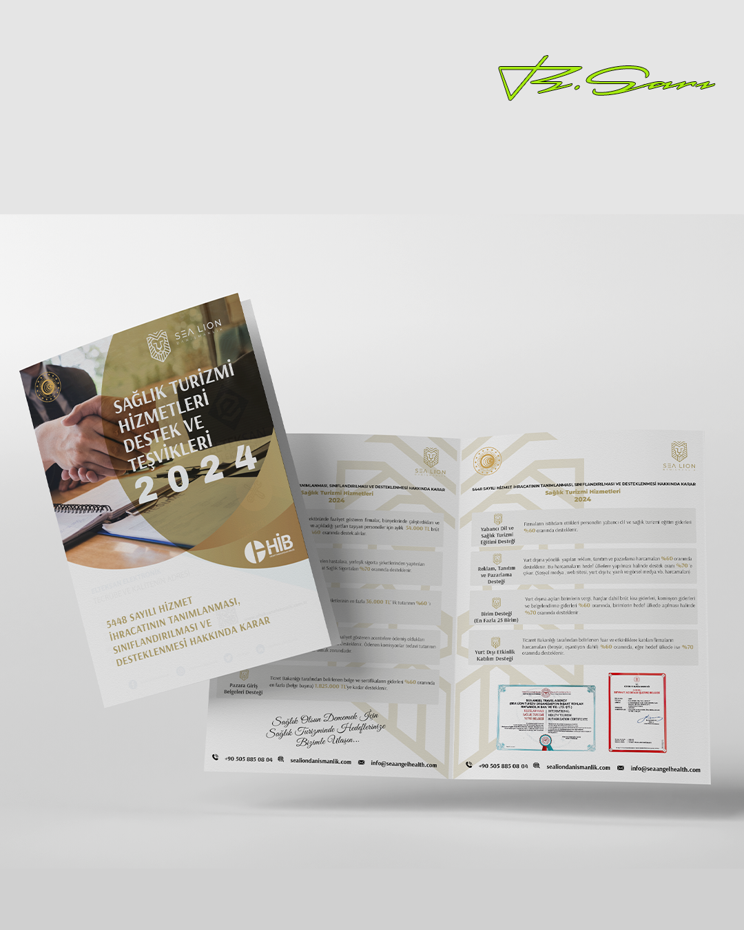 Sea Lion Turizm Bünyesinde Gerçekleştirilen Tasarım ve Dijital Çözümler