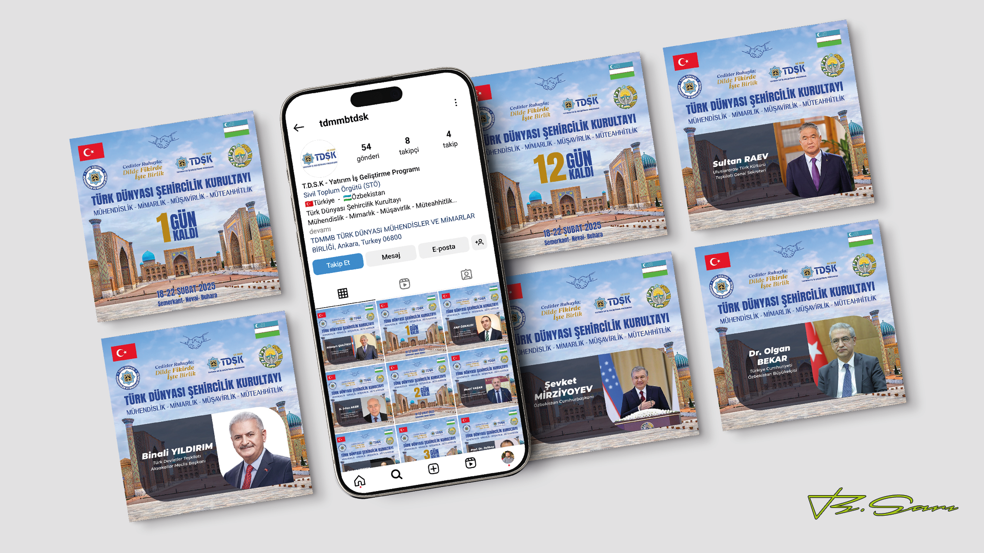 Türk Dünyası Şehircilik Kurultayı Yatırım ve İş Geliştirme Programı: Tasarımlar ve Dijital Çözümler