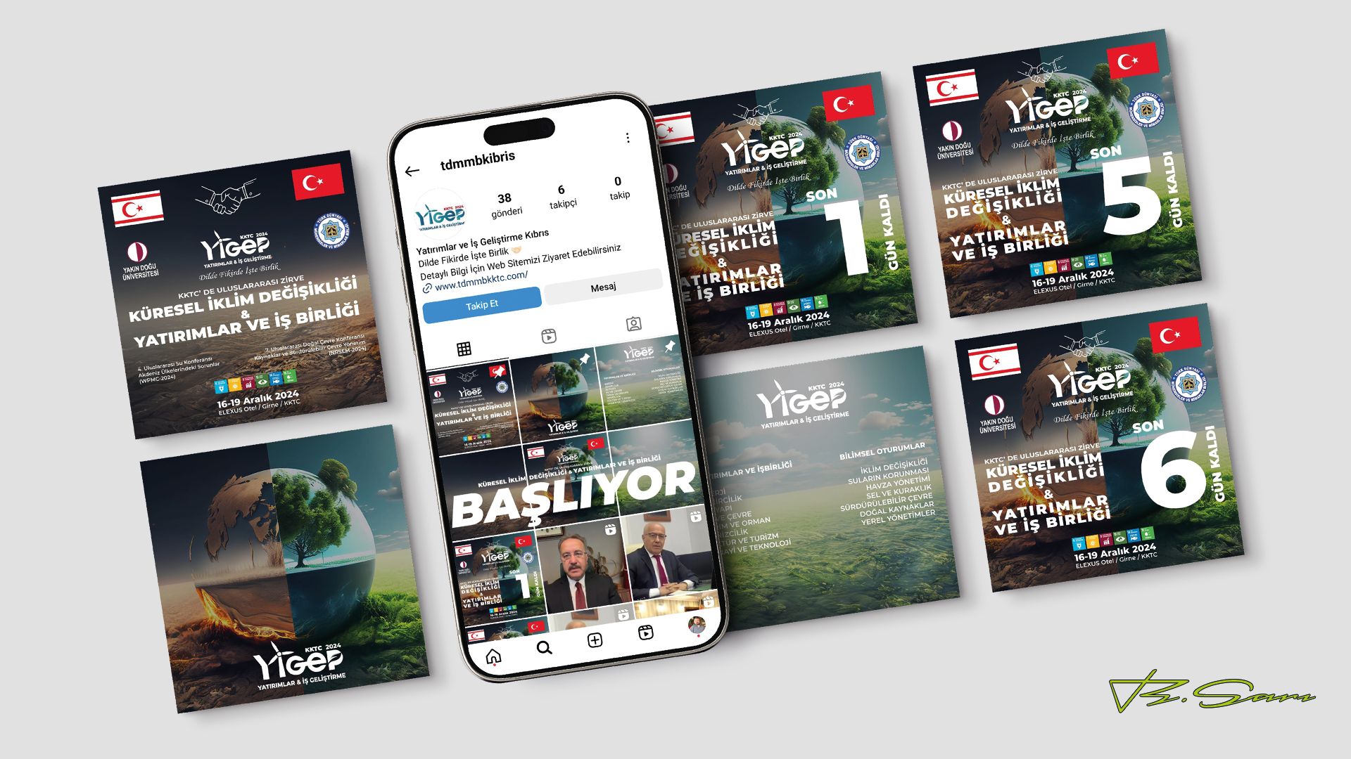 Küresel İklim Değişikliği & Yatırımlar ve İş Birliği Programı Tasarımları ve Dijital Çözümler