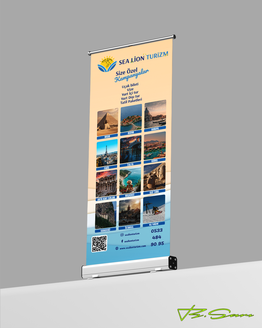 Sea Lion Turizm Bünyesinde Gerçekleştirilen Tasarım ve Dijital Çözümler