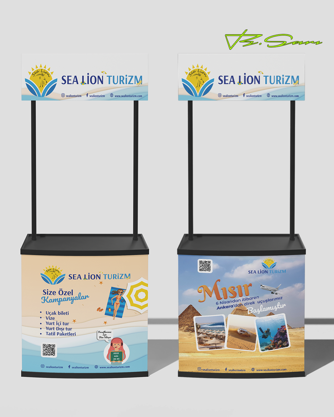 Sea Lion Turizm Bünyesinde Gerçekleştirilen Tasarım ve Dijital Çözümler