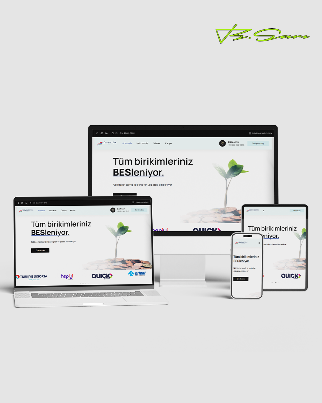 GüvenceTürk Sigorta: Marka Kimliği ve Dijital Çözümler