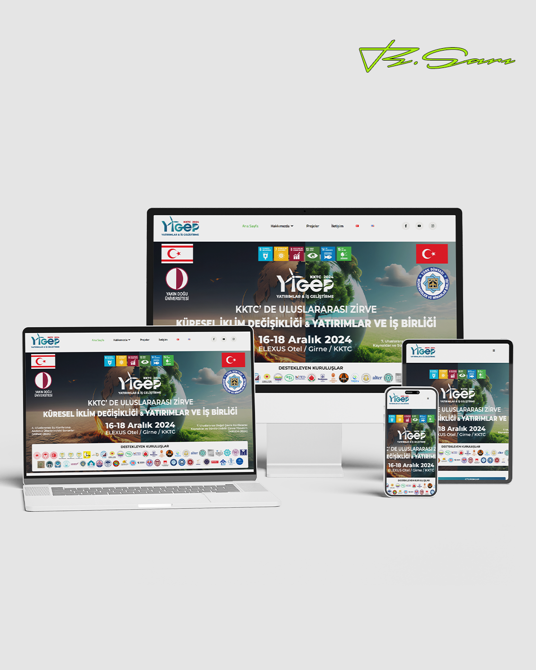 Küresel İklim Değişikliği & Yatırımlar ve İş Birliği Programı Tasarımları ve Dijital Çözümler