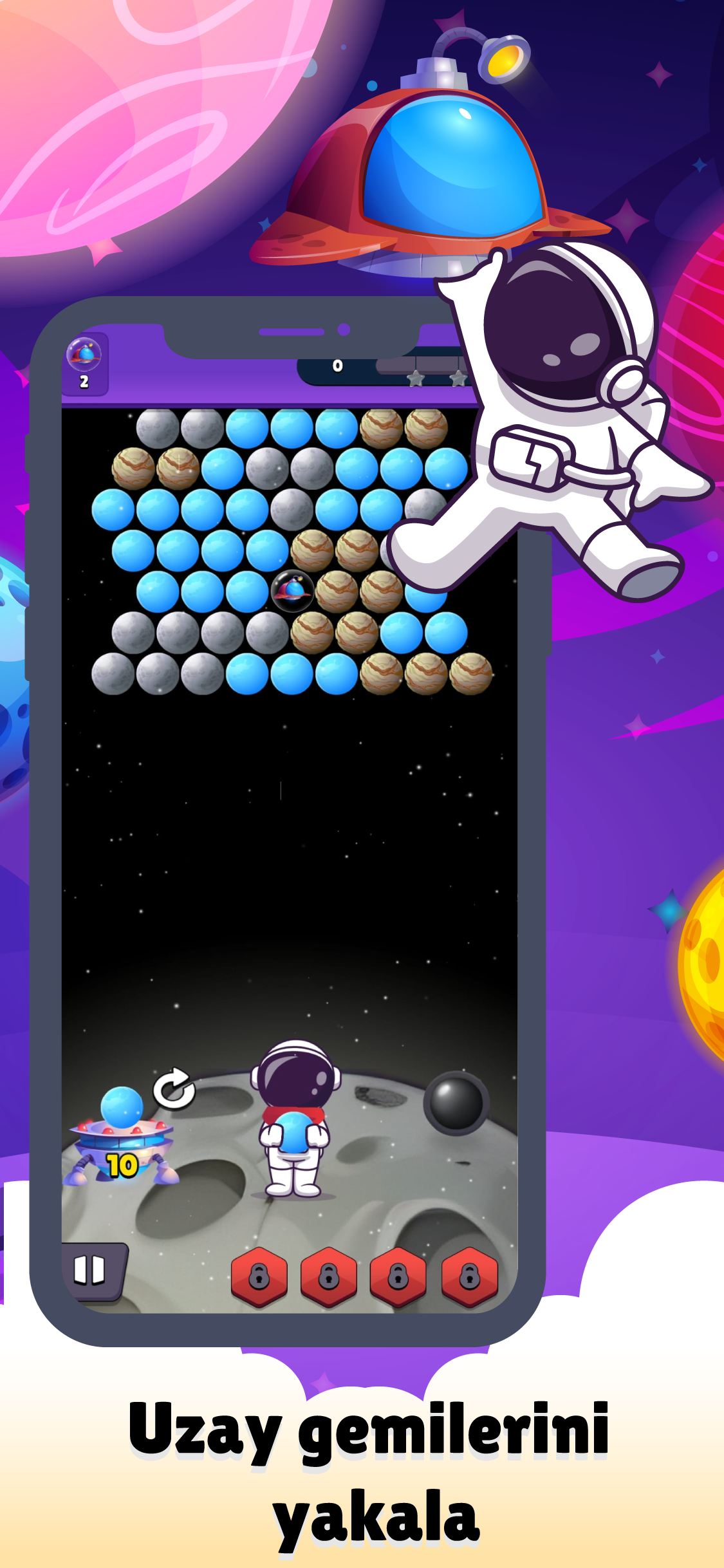 Planet Shooter – Match Puzzle Mobil Oyunu: Tasarım ve Dijital Çözümler