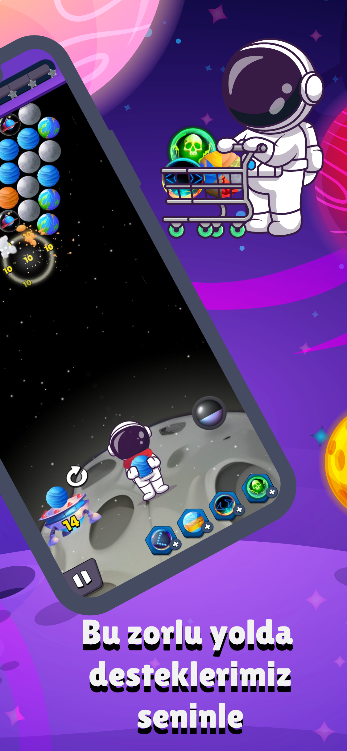 Planet Shooter – Match Puzzle Mobil Oyunu: Tasarım ve Dijital Çözümler